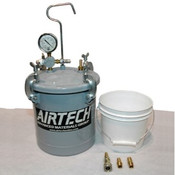 Airtech Reservoir bucket with polypropylene bucket and fittings